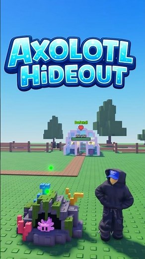 🪸 NEW Axolotl Hideout Showcase ! #gardentowerdefense #roblox #gtd #towerdefense