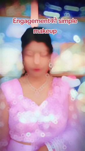 Simple Makeup for Engagement Celebrations