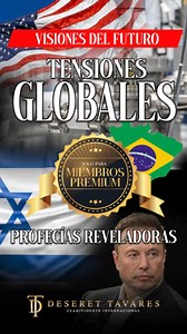 🌍 Visiones del Futuro: Tensiones Globales y Profecías Reveladoras 🚀" 🌍 ¡Únete a la transmisión del 31 de mayo de 2024 y explora los temas más candentes del panorama internacional! 💣 Desde la fabricación de bombas estadounidenses en Israel hasta los enfrentamientos en Colombia, ningún tema se queda sin explorar. 🚀 ¡Elon Musk nos sorprende con pronósticos sobre la colonización de Marte! 🌊 Se reportan ataques en el Mar Rojo, aumentando la tensión global. 💔 ¡Brasil retira su embajador de Isra