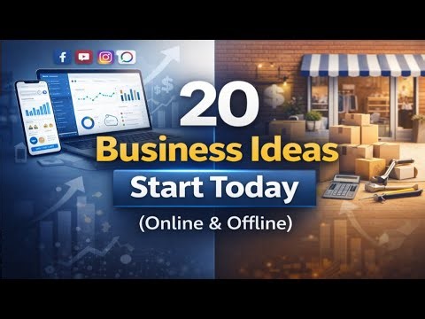 20 Small Business Ideas You Can Start Today (Online & Offline)
