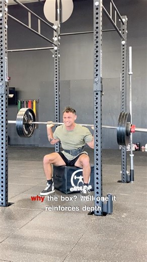 Why I program High Bar Box Squats.