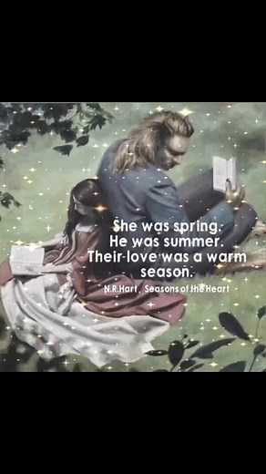 “She was spring He was summer.” 🌸🍃🦋 Beauty and her Beast, A summer season ©2016 N.R.Hart Follow me here : www.instagram.com/N.R.Hart/ 👑❤️ • The Last of the Romantics 🌸🐺 out now!! Link in bio to order 🛍 Love, N.R.Hart This book is a little larger than my other two hardbacks with over 200 pages. I’ve included page numbers in this book because of its size. It is divided into the four seasons like all my books 🌸 Winter , Spring , Summer , Autumn. Romantic poets are deeply in tune with nature