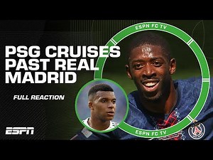 FULL REACTION: PSG get DOMINANT win over Real Madrid to advance to Club World Cup Final 👀 | ESPN FC
