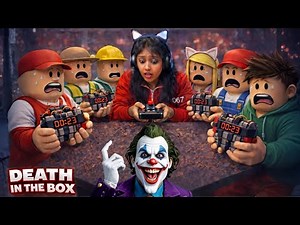 I Tried Impossible Escape Challenge In ROBLOX DEATH IN THE BOX😱 !
