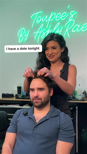 Transform Your Look with a Toupee and Mid Fade