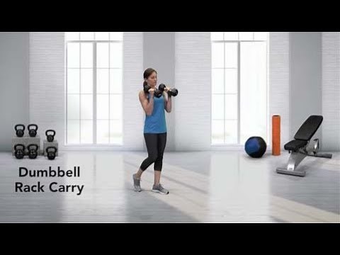 How to do a Dumbbell Rack Carry
