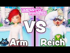 ARM VS. REICH IN DRESS TO IMPRESS🤑 Roblox