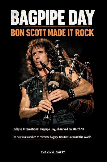 Bagpipe Day | Bon Scott Made It Rock with AC/DC