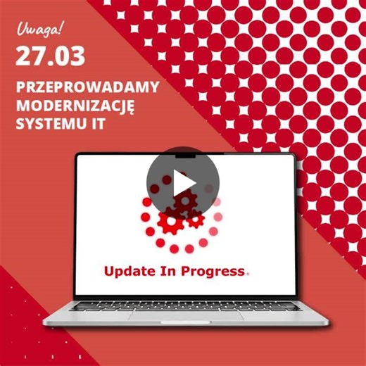 Drogi Kliencie! Dnia 27.03 przeprowadzamy modernizację 🤖 naszych systemów IT. Realizacja zamówień złożonych tego dnia może odbywać się z opóźnieniem. Zachęcamy do składania zamówień do 26.03, aby… | Ultima Displays Poland