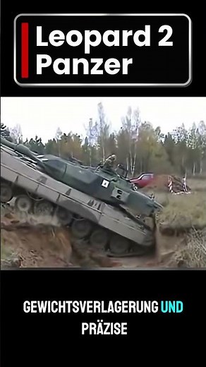 Leopard 2 zeigt, warum er ein Arbeitstier ist!