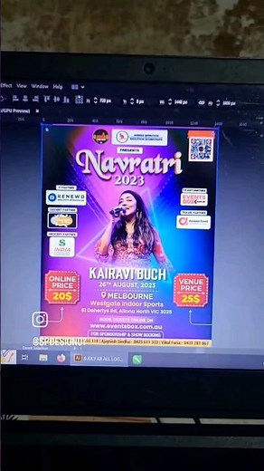 Event Poster Design in illustrator | #adobeillustrator Tutorial #graphicdesign #logo #design #logo