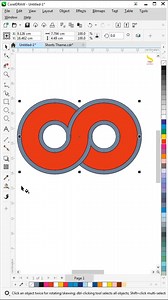 Infinity ♾️ logo design in Corel draw #shortsreels #trendingreels #coreltips #logoideas #brand #branding #logo #logodesign #logomaker #logomark #logos #design #designer #logoinspiration #logoinspirations #logodesigner #creator #CreativeDesign #logomaking S1 Graphics | S1 Graphics
