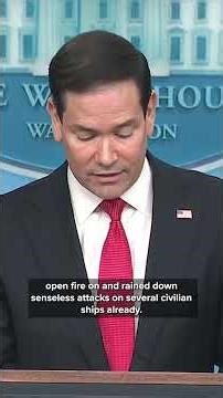 Rubio describes Iran as ‘desperate and destructive’