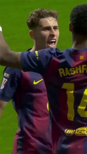 RASHFORD LE DIO LA TRANQUILIDAD AL BARCELONA AL ANOTAR EL EMPATE ANTE EL ALETI | #Shorts