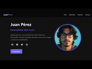 👉 Cómo HACER un PORTAFOLIO con HTML y CSS paso a paso🚀