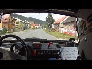 Onboard Barum Czech Rally Zlín 2014 Votápka-Oral Trabant 800 RS RZ4 Troják