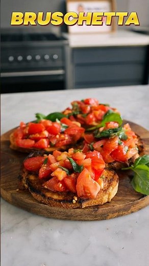 The Perfect Tomato Bruschetta Recipe