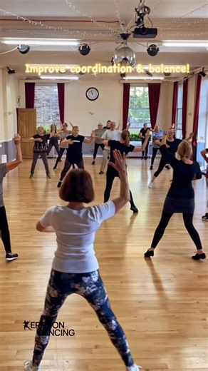 264K views · 3.8K reactions | Improve coordination & balance #DanceFitness #DanceWorkout #CardioDance #FunWorkout #BurnCalories #FeelGoodFitness | Kerry On Dancing | Facebook