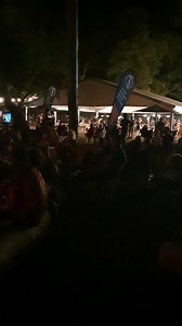 Here is a lil snippet of Yirgjhilya Lawrie daughter of Bunna Lawrie, performing tonight here at the Laura Quinkan Indigenous Dance Festival 2023 | Bumma Bippera 987fm