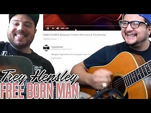 Trey Hensley Teaches His Free Born Man Secrets To Marcel - Bluegrass Guitar Interview