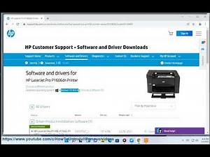 Download & Update HP LaserJet P1606dn Driver for Windows 10/8/7 (2023 Updated)
