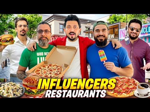 I visited Famous Influencers Restaurants ✨
