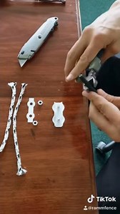 🐴 How to Connect Burial Wire to Braided Electric Horse Fence ⚡️ Electric Rope Splice