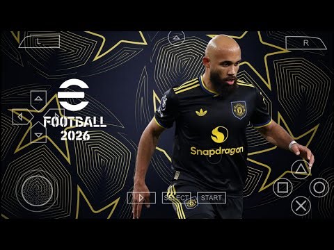 eFootball PES 2026 PPSSPP Android OFFline Full Update UCL & League Kits 25/26 Season 4k Graphics