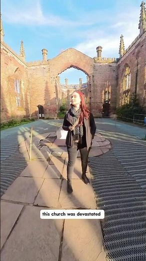 Explore this devastated church from WWII 🖤 St. Luke’s in Liverpool
