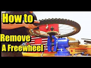 How to remove a freewheel and adjust a rear hub