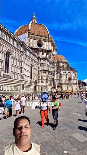 Florence's most crowded spot vs the quiet side 🇮🇹 #florence #italy #traveltips