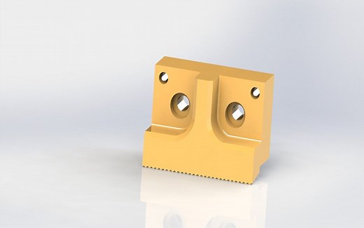 SolidWorks进阶教学：全切削加工零件的建模方法