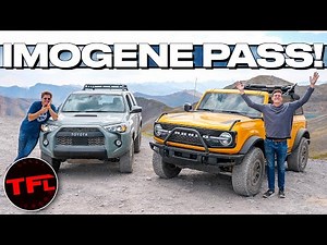 The Toyota 4Runner TRD Pro May Be Old, But Can It Still Keep Up With The Ford Bronco Up A Mountain?