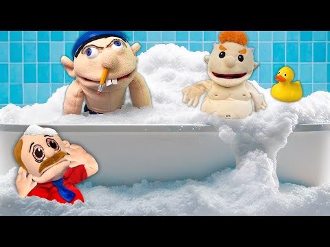 Jeffy Makes A SNOW Bathtub!