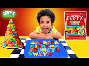 TASTY ABC GUMMIES To Learn The Alphabet | ABC LEARNING VIDEO 📚