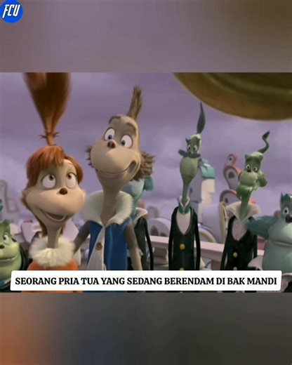 Referensi adegan pria tua di bak mandi di film Horton Hears a Who.