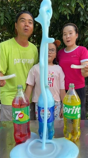 Sprite, Pepsi, 7up VS baking soda