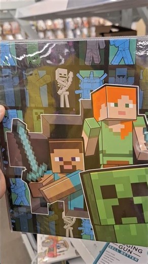 Minecraft binder collectible item #goldhunter137