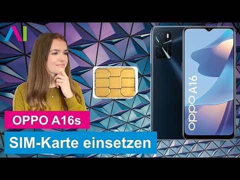 OPPO A16 und A16s - SIM-Karte einlegen • 🂠 • 📲 • 📡 •