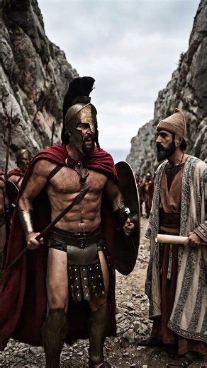Ancient Greeks - Leonidas, king of Spartans, Thermopylae, 480 BC