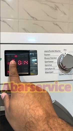 How to:activate and de-activate child lock on your Bosch washing machine،،غیر فعال کردن قفل کودک بوش