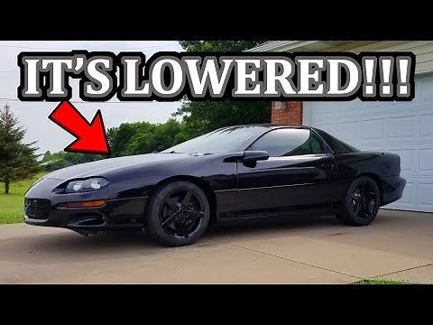 How to Lower Camaro Trans Am and Firebird.