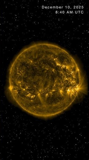 Solar View from Space • December 10, 2025 • Orbital Signal