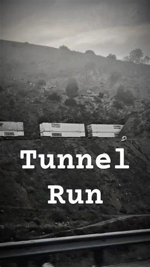 That’s how rail lines are built in California’s mountain regions: to cross ridges and canyons. USA
