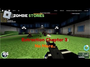 EXT CH3: No More | Roblox Zombie Stories Full Walkthrough