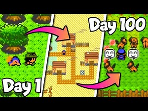100 Days in an OPEN WORLD POKEMON GAME! Pokemon Wilds Gameplay!