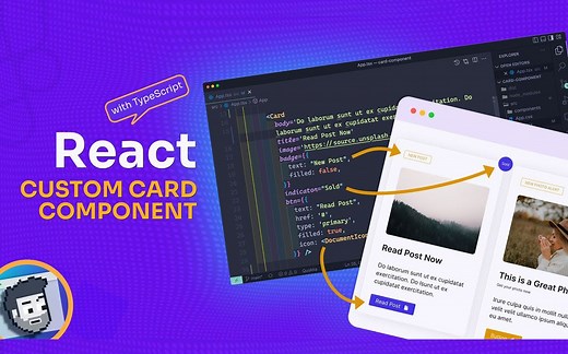 使用React和Typescript构建从设计到编码的Figma卡组件