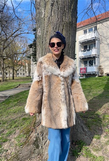 Lynx Fur Coat - Etsy