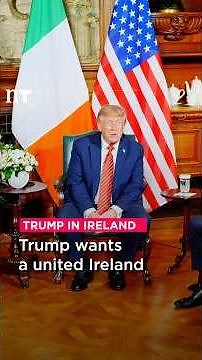 Trump wants a united Ireland? | Newstalk #trump #ireland