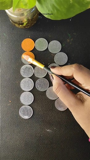 Indian flag on coins🇮🇳🇮🇳🇮🇳 | #shorts #viral #youtubeshorts